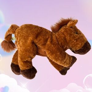 Cuddle Zone Chestnut Horse Plush - Target Exclusive Plush - 2001, Preowned